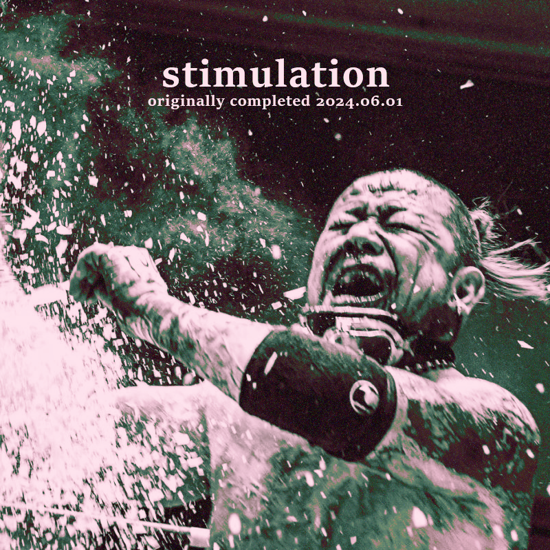 stimulation cover art